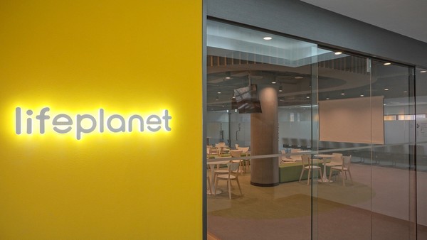 교보라이프플래닛생명보험이 이전을 완료한 서울시 중구 한강대로 본사 사옥 내부의 모습 (사진=교보라이프플래닛)