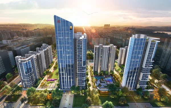 강선마을14단지 리모델링 조감도