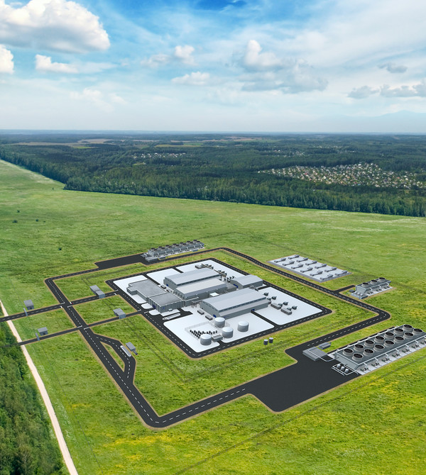 뉴스케일파워 SMR 발전소 조감도 [뉴스케일파워 제공]