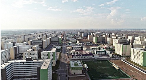 이라크 비스마야 신도시 전경.[사진=한화 건설부문]