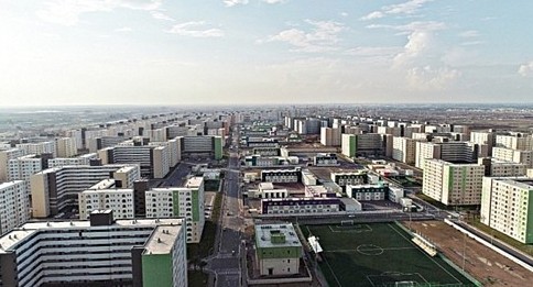 이라크 비스마야 신도시 전경.[사진=한화 건설부문]