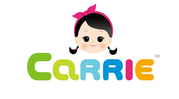 캐리언니 캐릭터와 캐리소프트 CI.  사진=캐리소프트