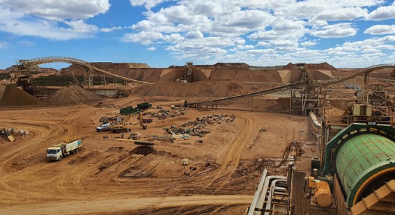 호주 레이븐소프의 니켈광산 전경. [사진=포스코 제공]