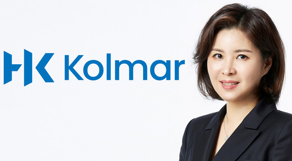 한국콜마CI와 윤여원 콜마비앤에이치 사장.  그래픽=뉴스웨이브 배건율 기자