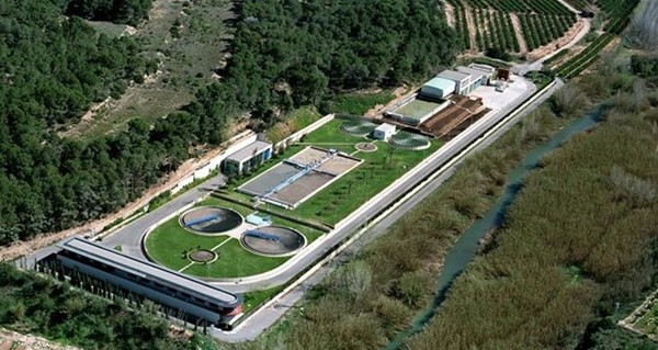  스페인 동부 발렌시아 지방 폐수처리시설. [사진=GS이니마]