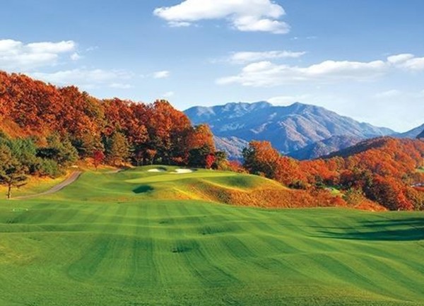 동화그룹이 작년 11월 3000억원에 인수한 포천 몽베르CC.[사진=몽베르CC]