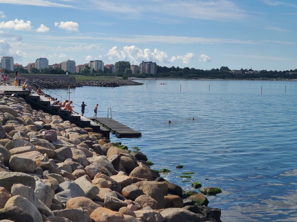 말뫼 해변가.[사진=이용웅 주필]