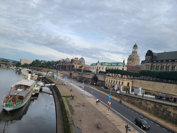 독일 극우정당의 성지가 된 드레스덴.[사진=이용웅 주필] 