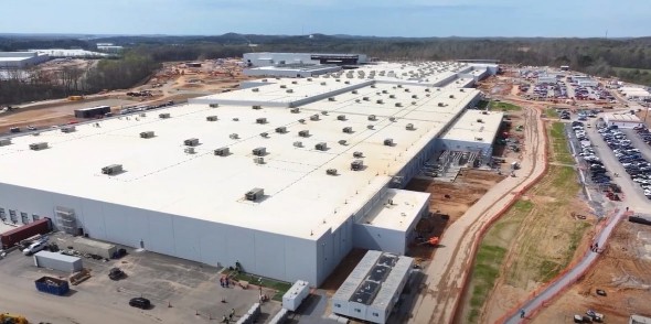 한화큐셀 카터스빌 공장 전경.[사진=한화]