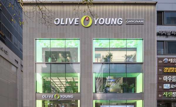 CJ올리브영 강남타운점. 사진=CJ올리브영