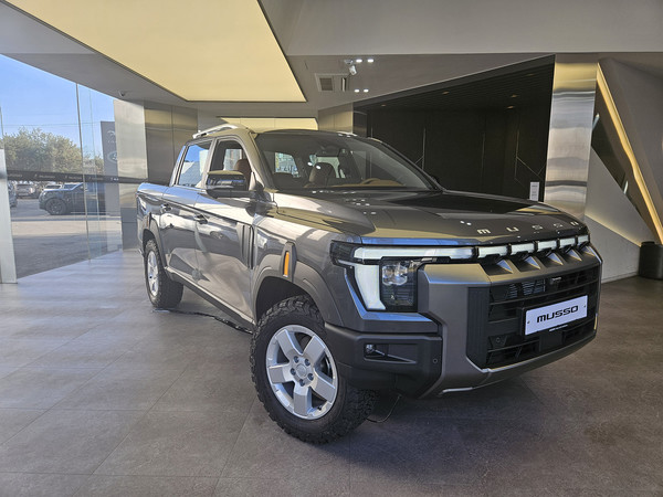 [KGM '무쏘' 전측면 모습. 사진=KGM 제공]